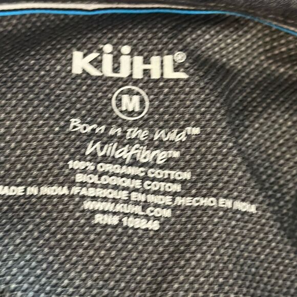 Kuhl Men's Casual Button Down Shirt - Dark Gray - Picture 6 of 9